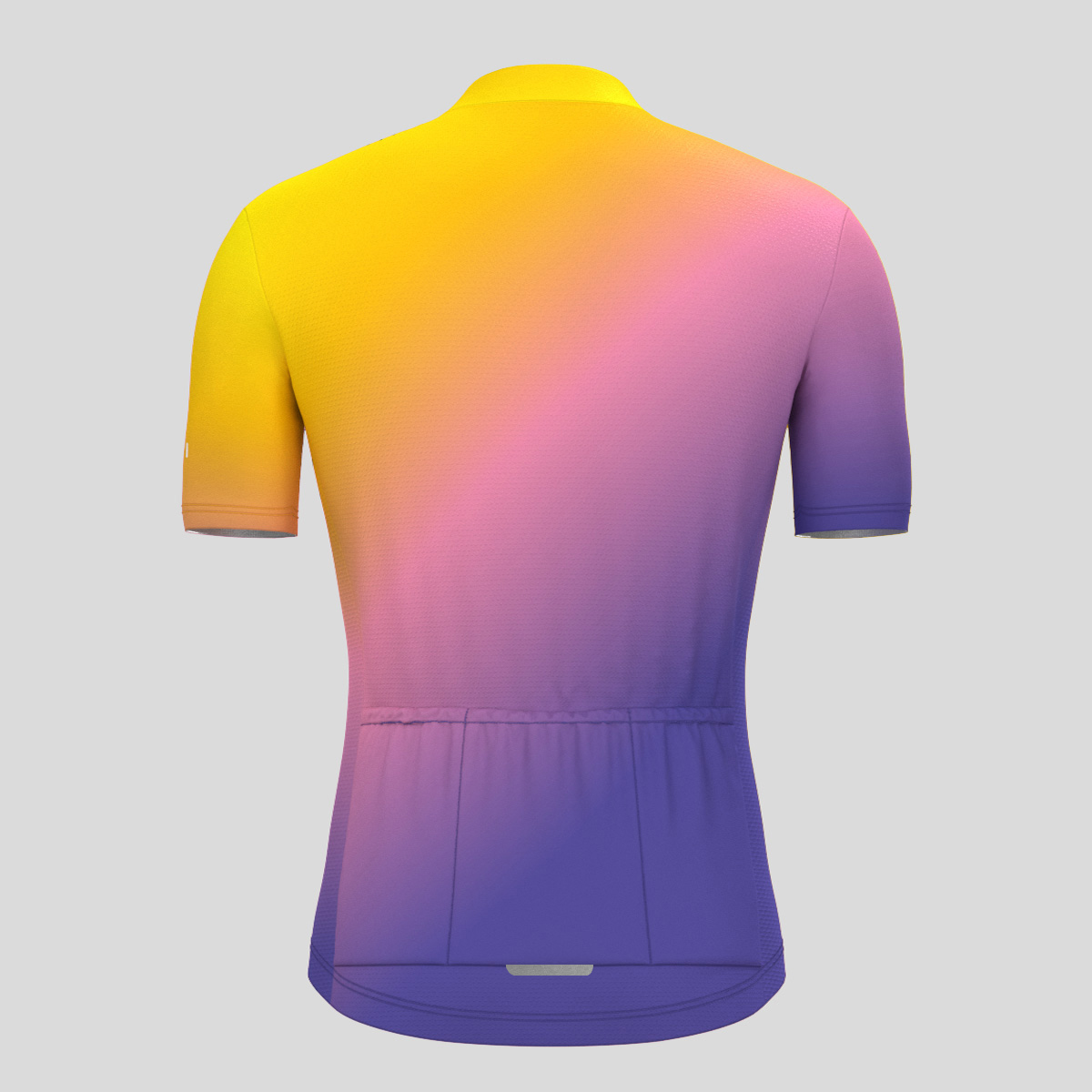 Men's Minimal Fade Cycling Jersey - Orange