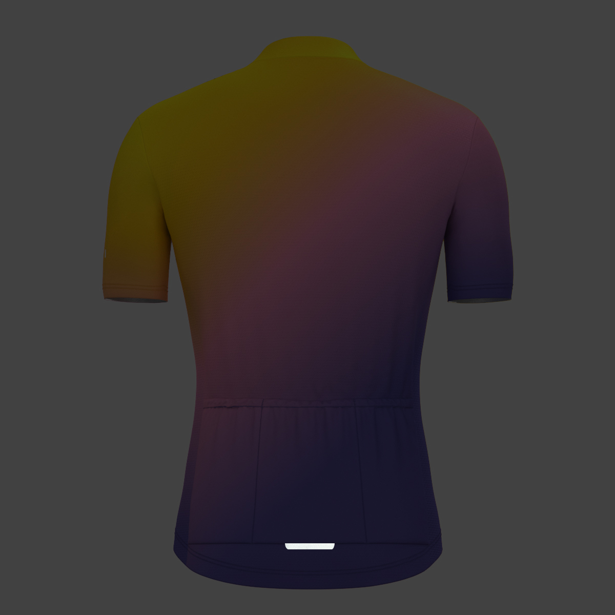 Men's Minimal Fade Cycling Jersey - Orange