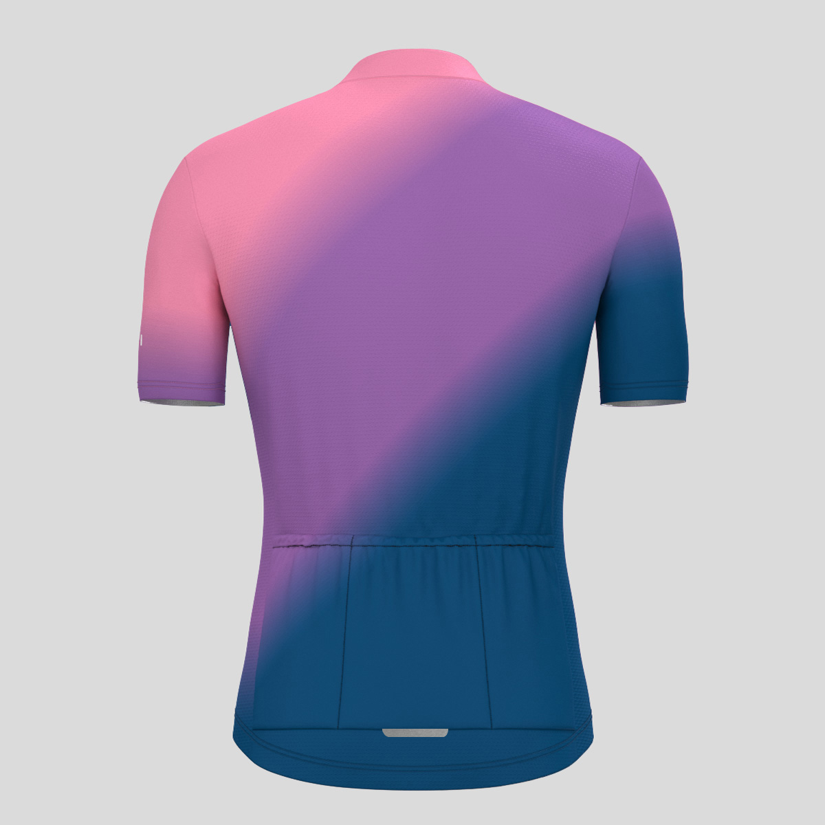 Men's Minimal Fade Cycling Jersey - Purple