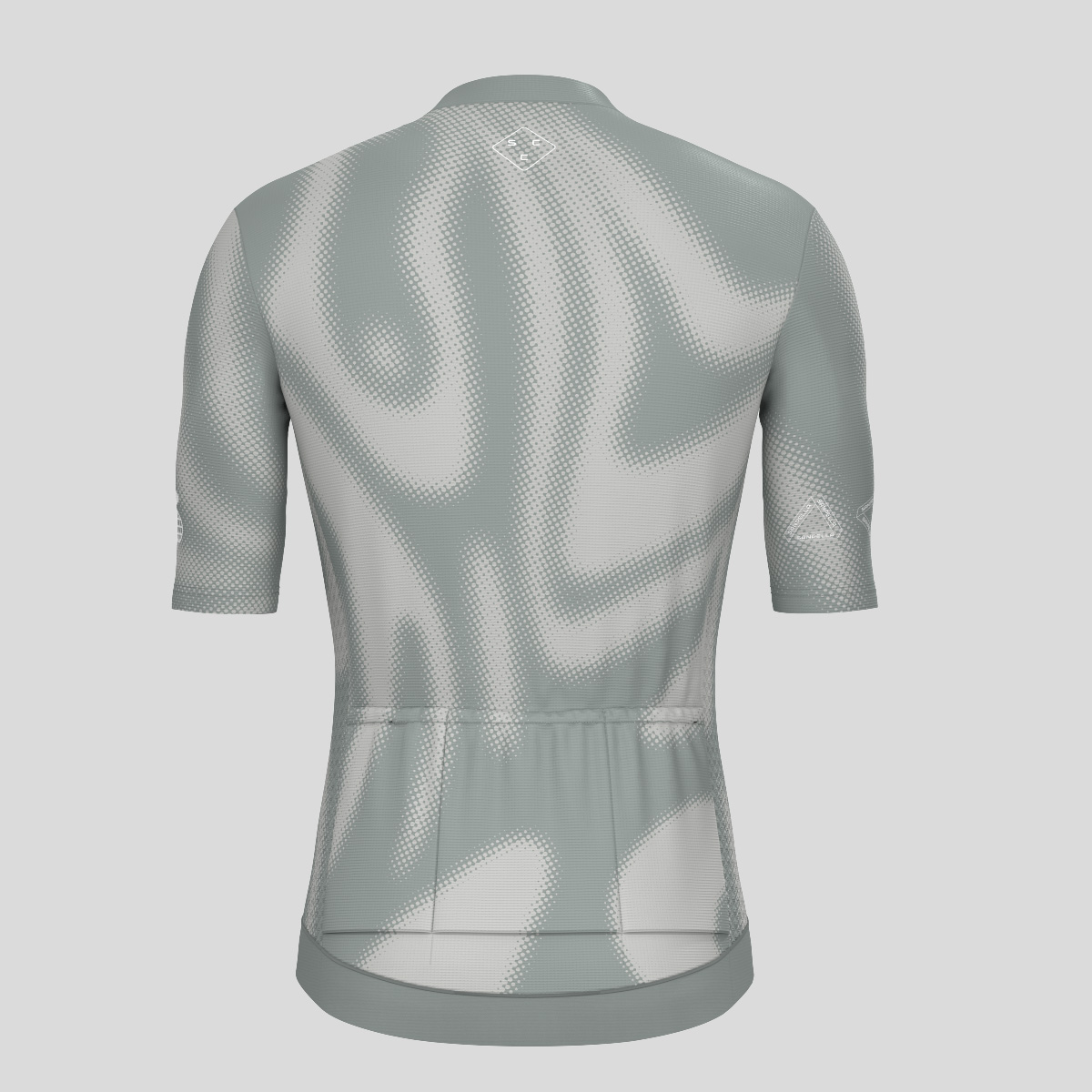 [Copy]Men's Motivate Gradient dots Cycling jersey - Slate Gray 