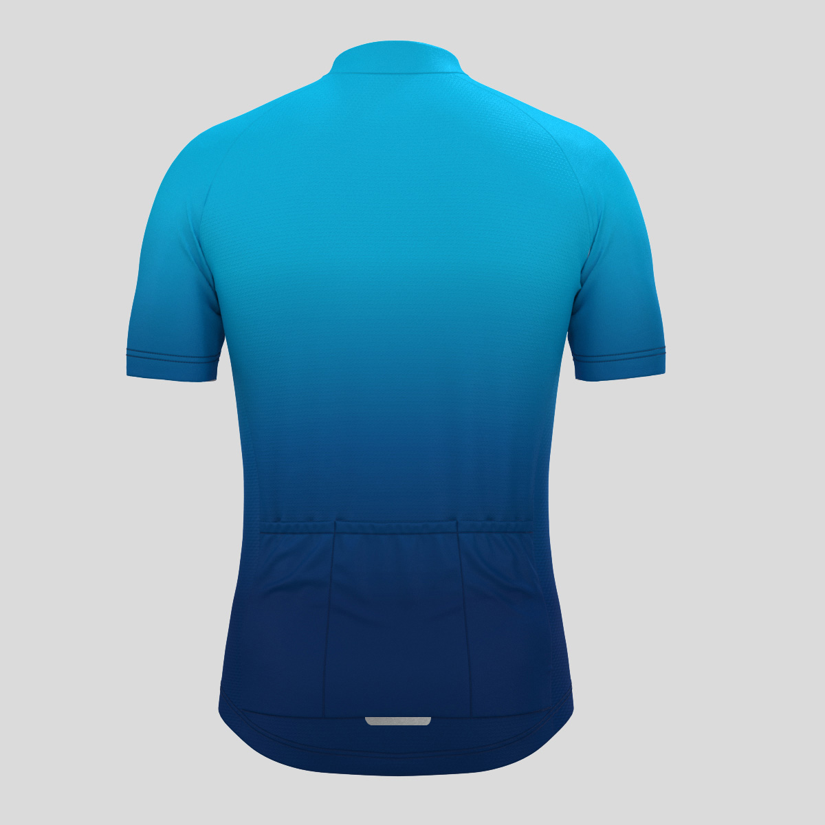 Men's Minimal Gradient Cycling Jersey - Blue Planet