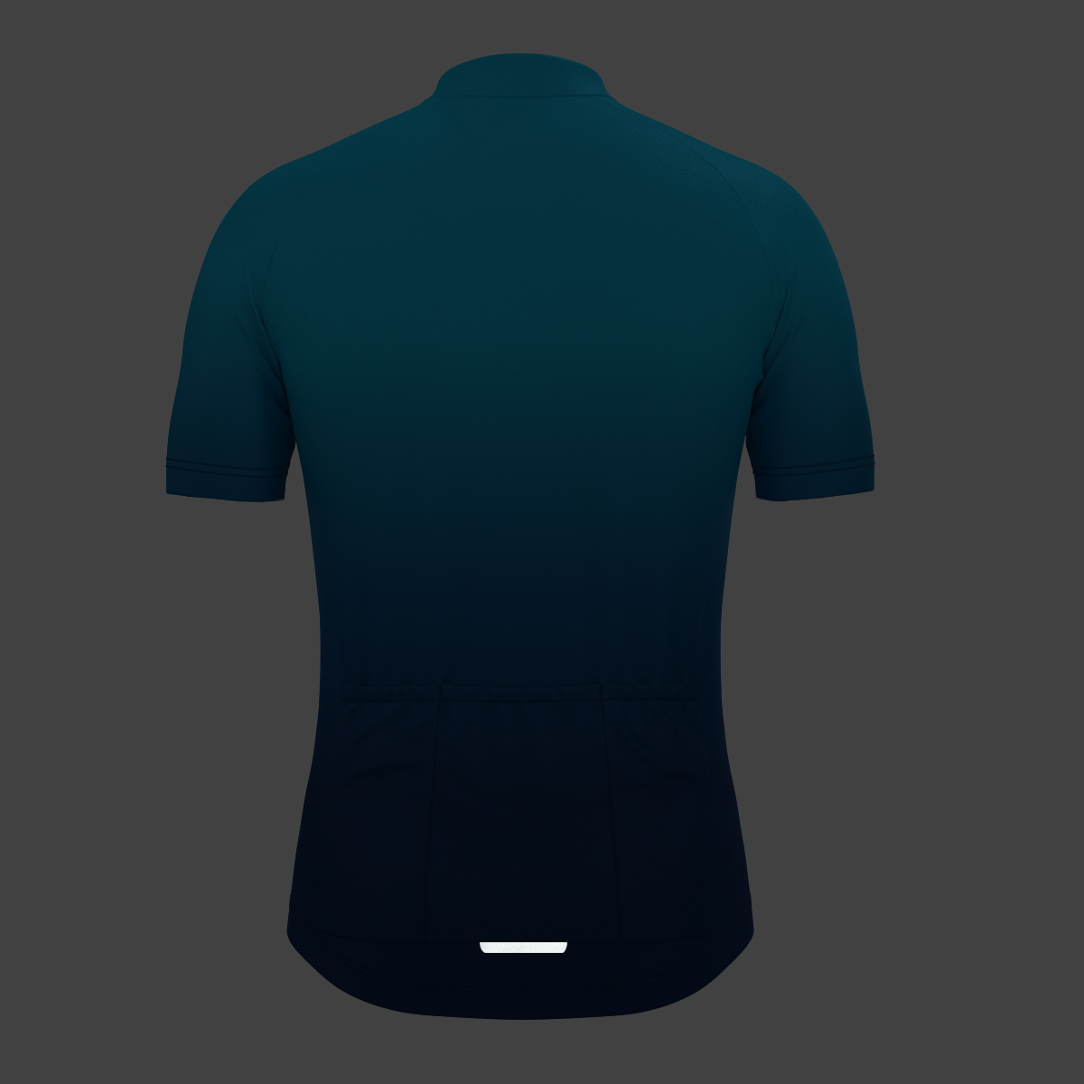 Men's Minimal Gradient Cycling Jersey - Blue Planet