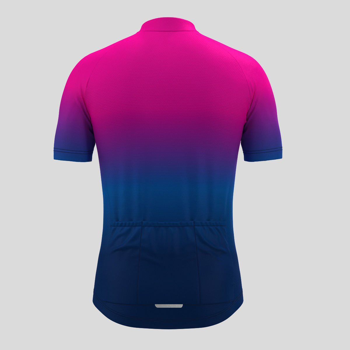 Men's Minimal Gradient Cycling Jersey - Magenta