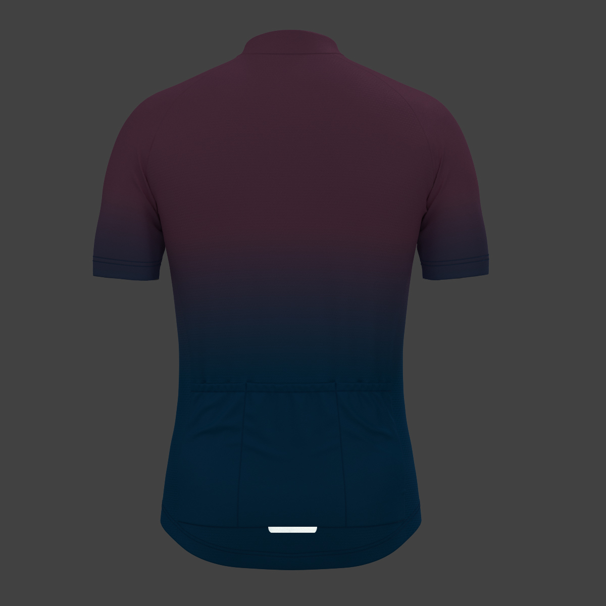 Men's Minimal Gradient Cycling Jersey - Sakura