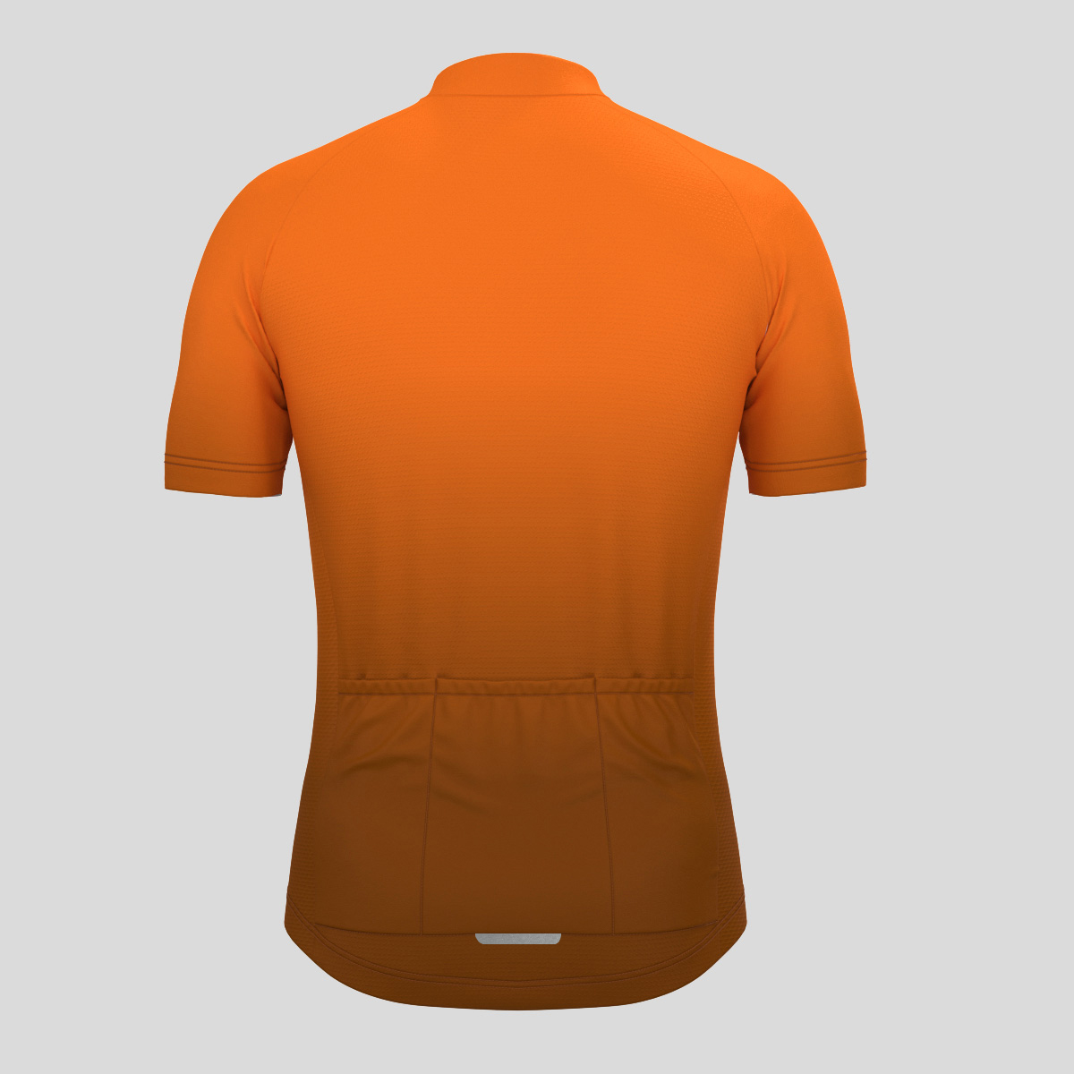 Men's Minimal Gradient Cycling Jersey - Orange