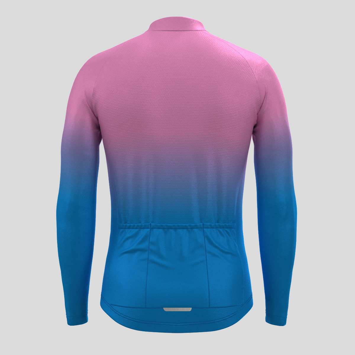 Men's Minimal Gradient LS Cycling Jersey - Sakura