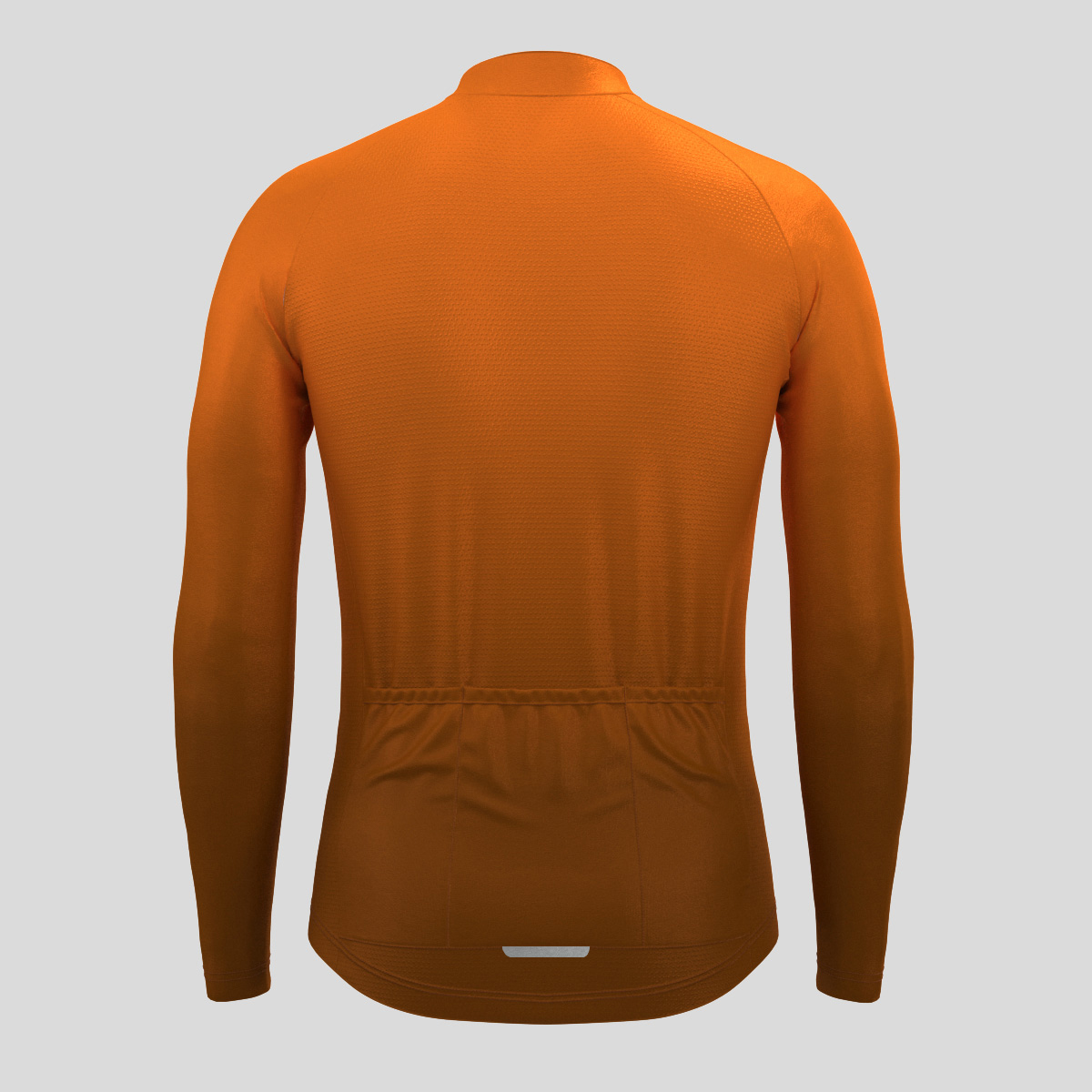 Men's Minimal Gradient LS Cycling Jersey - Orange