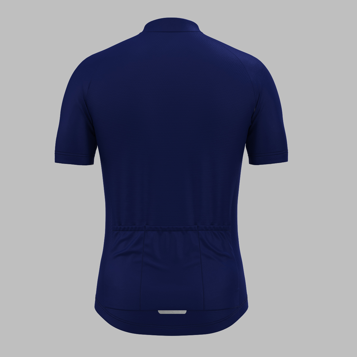 Men's Minimal Solid Cycling Jersey -ink