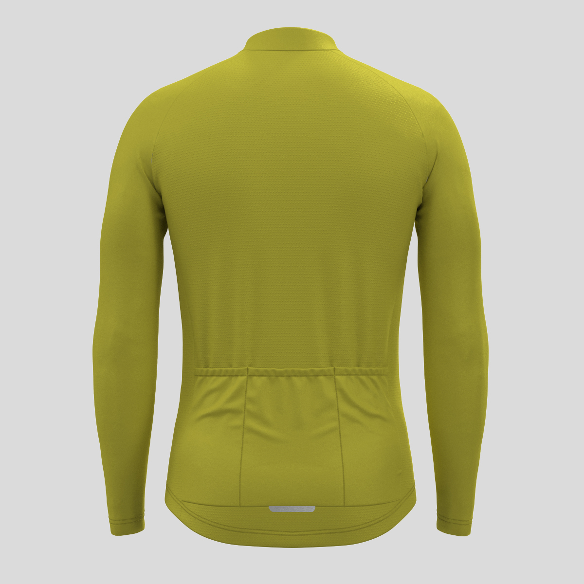 Men's Minimal Solid LS Cycling Jersey - Fern