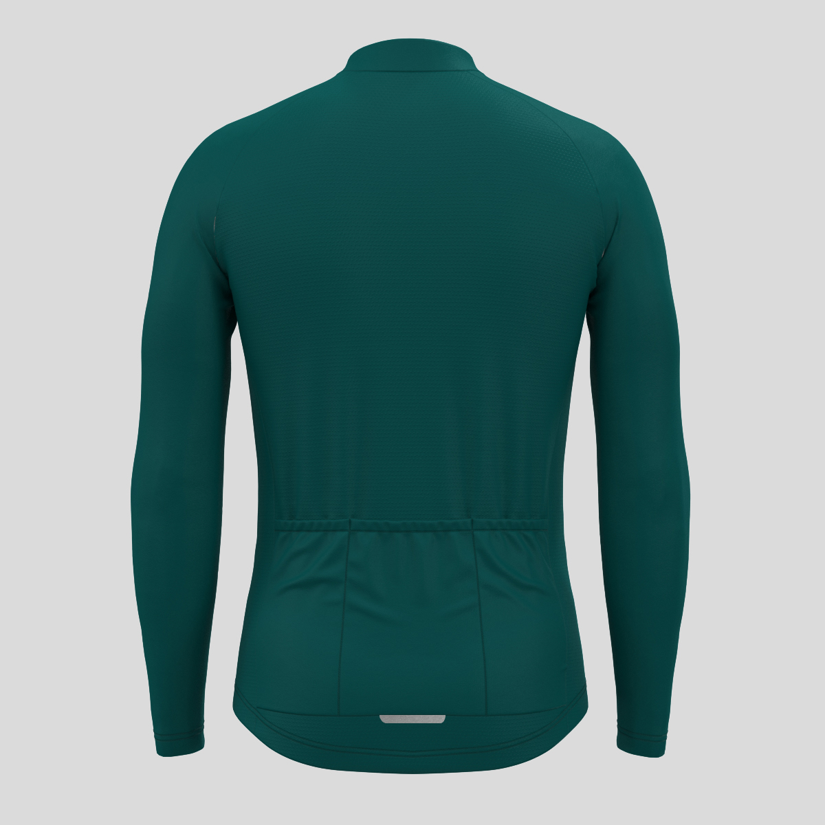 Men's Minimal Solid LS Cycling Jersey - Midnight