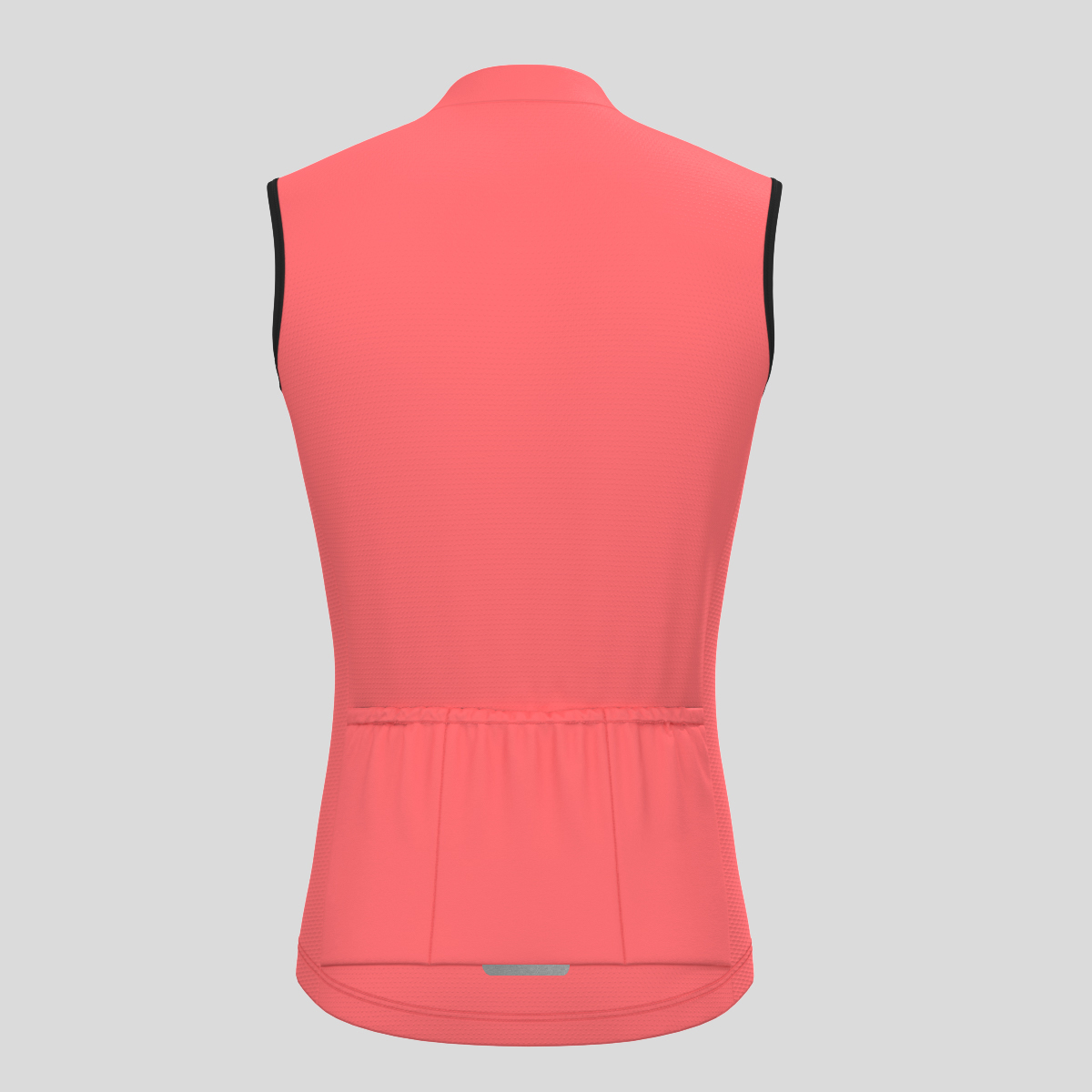 Men's Minimal Solid Sleeveless Cycling Jersey - Guava