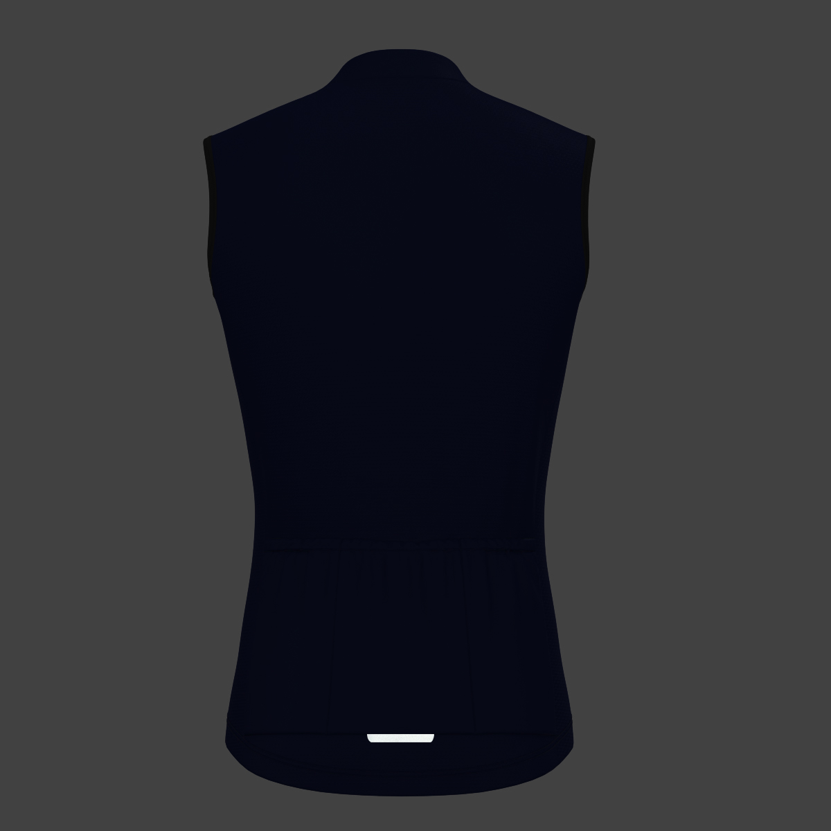 Men's Minimal Solid Sleeveless Cycling Jersey - Ink