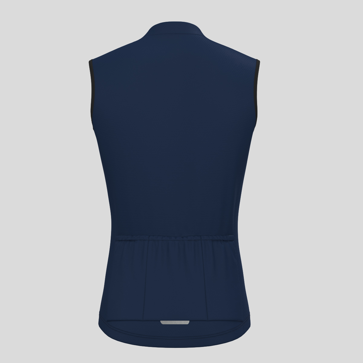Men's Minimal Solid Sleeveless Cycling Jersey - Navy