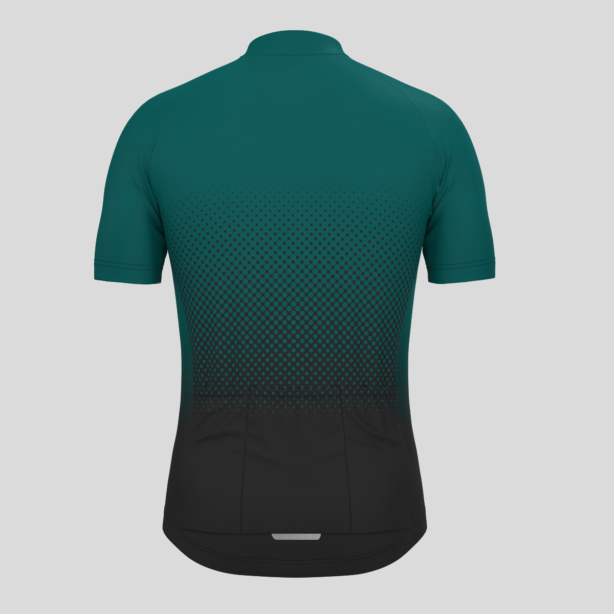 Polka Dot Gradient Men's Cycling Jersey - Midnight