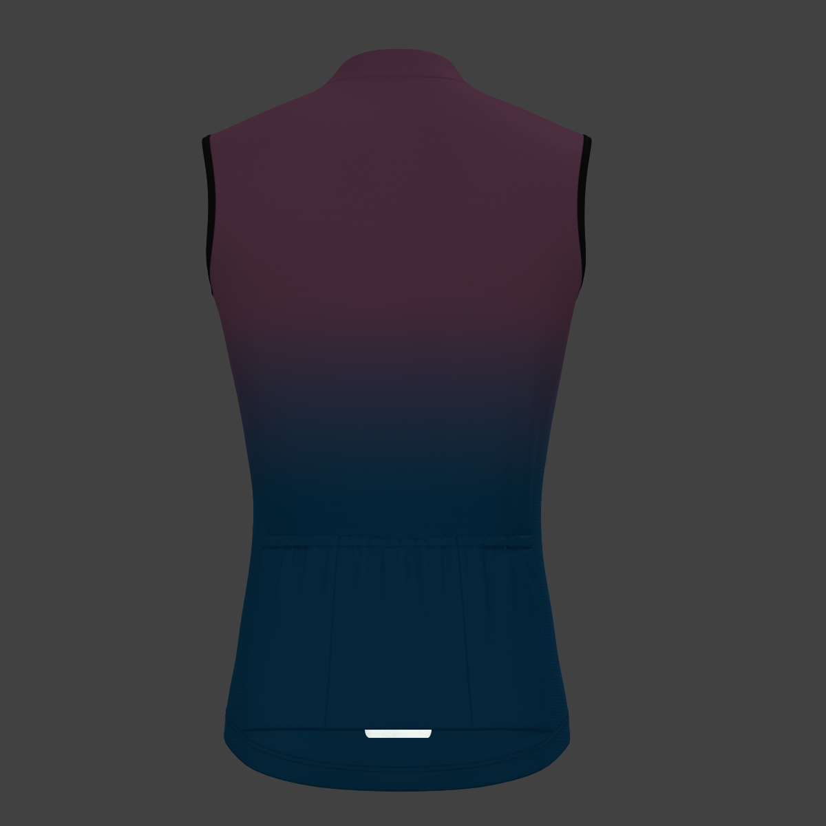 Men's Minimal Gradient Sleeveless Cycling Jersey - Sakura