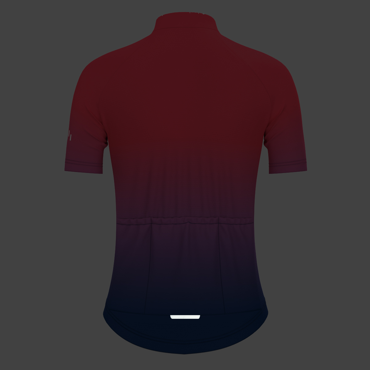 Minimal Gradient Women's Cycling Jersey - Volcano