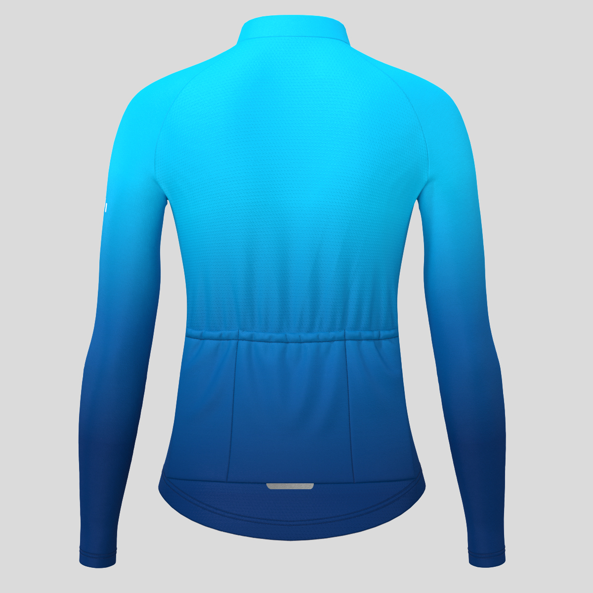 Women's Minimal Gradient LS Cycling Jersey - Blue Planet