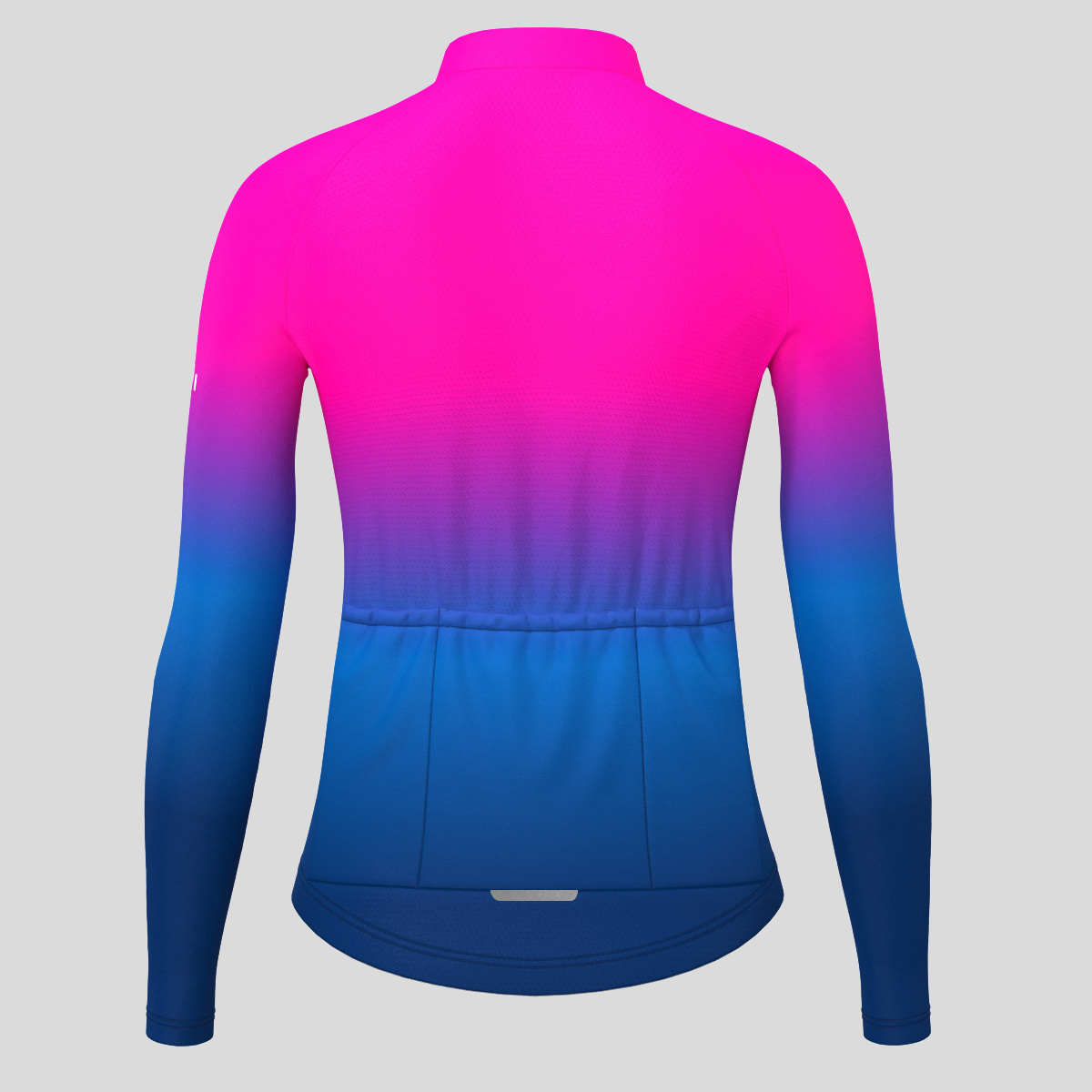 Women's Minimal Gradient LS Cycling Jersey - Magenta
