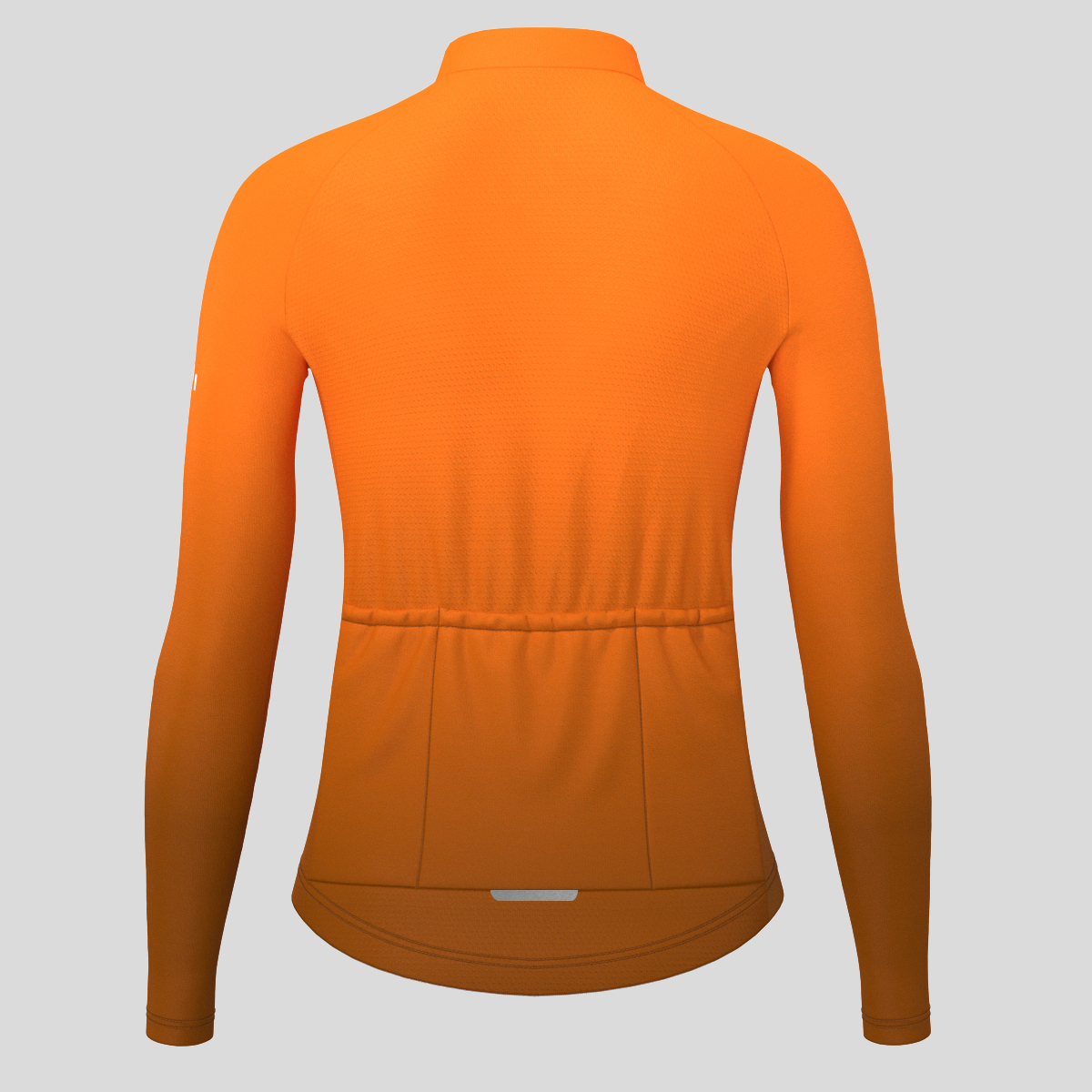 Women's Minimal Gradient LS Cycling Jersey - Orange