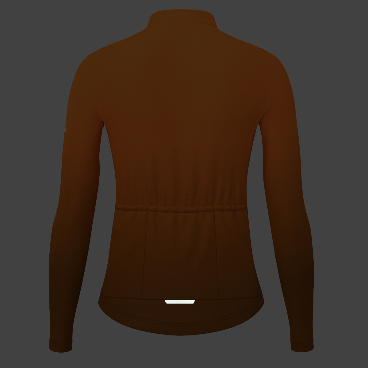 Women's Minimal Gradient LS Cycling Jersey - Orange