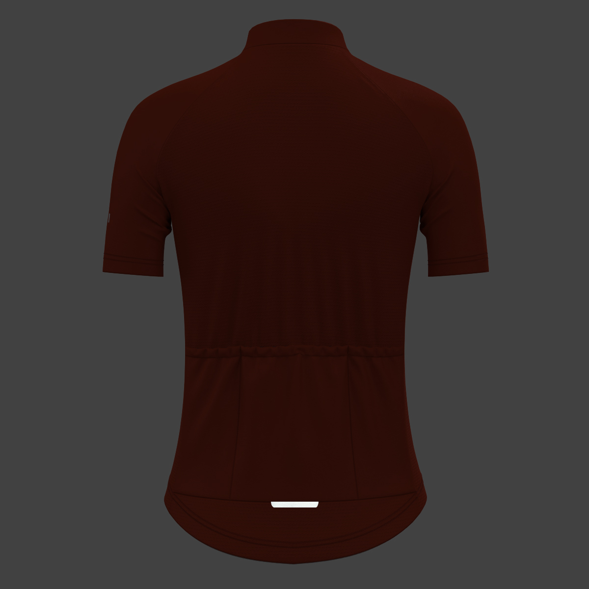 Minimal Solid Women's Cycling Jersey - Brick