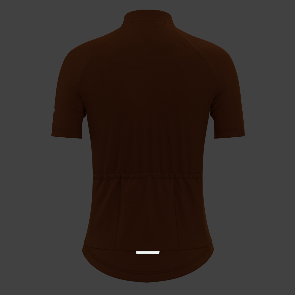 Minimal Solid Women's Cycling Jersey - Caramel
