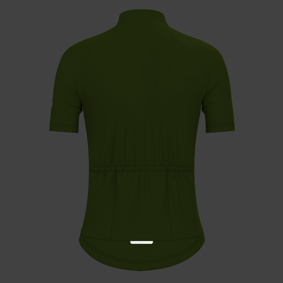 Minimal Solid Women's Cycling Jersey - Forest