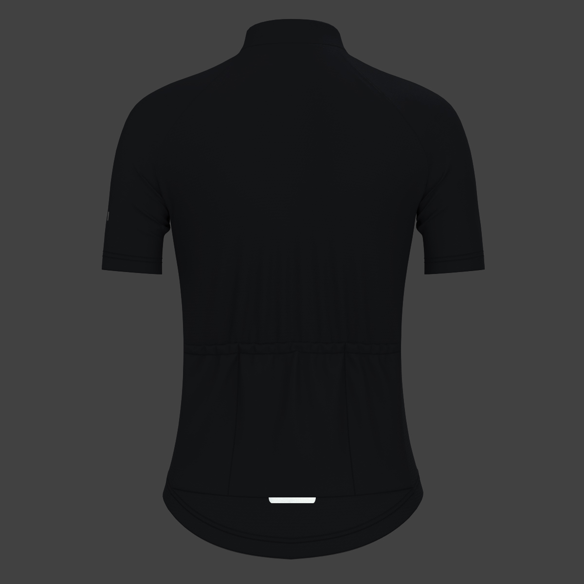 Minimal Solid Women's Cycling Jersey - Graphite