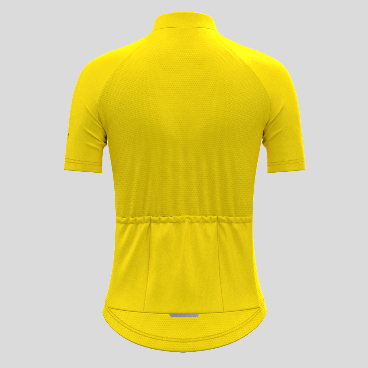 Minimal Solid Women's Cycling Jersey - Maize
