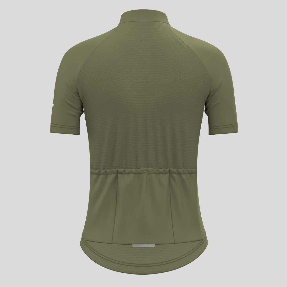 Minimal Solid Women's Cycling Jersey - Olive