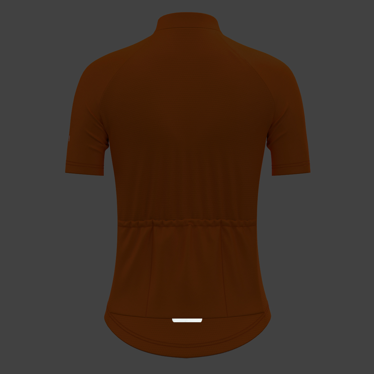 Minimal Solid Women's Cycling Jersey - Orange