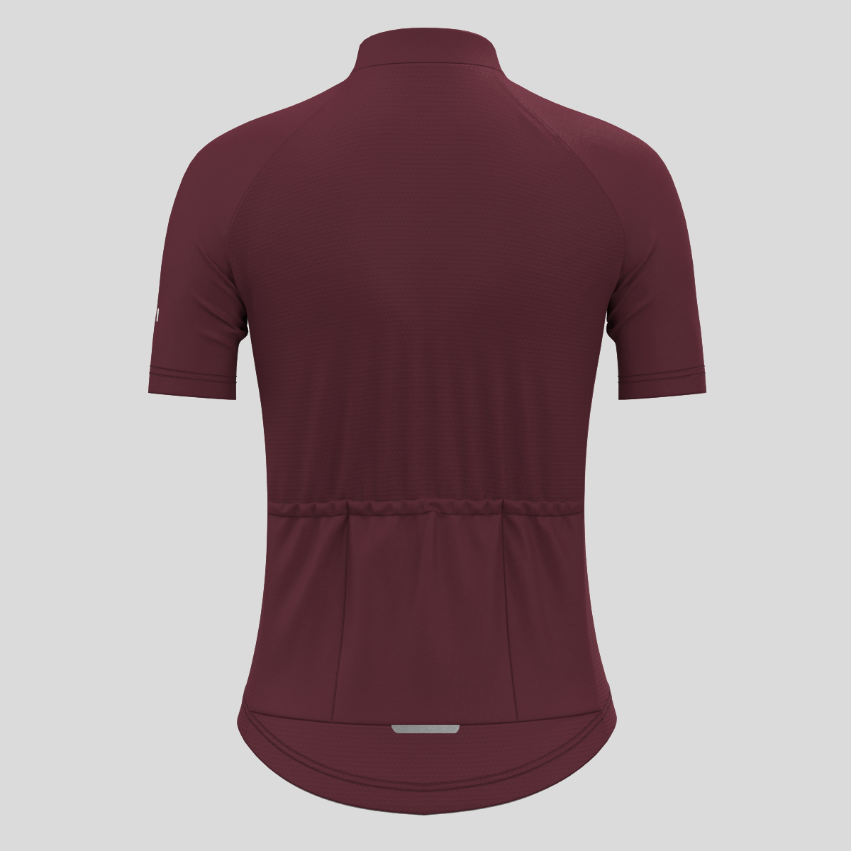 Minimal Solid Women's Cycling Jersey - Plum