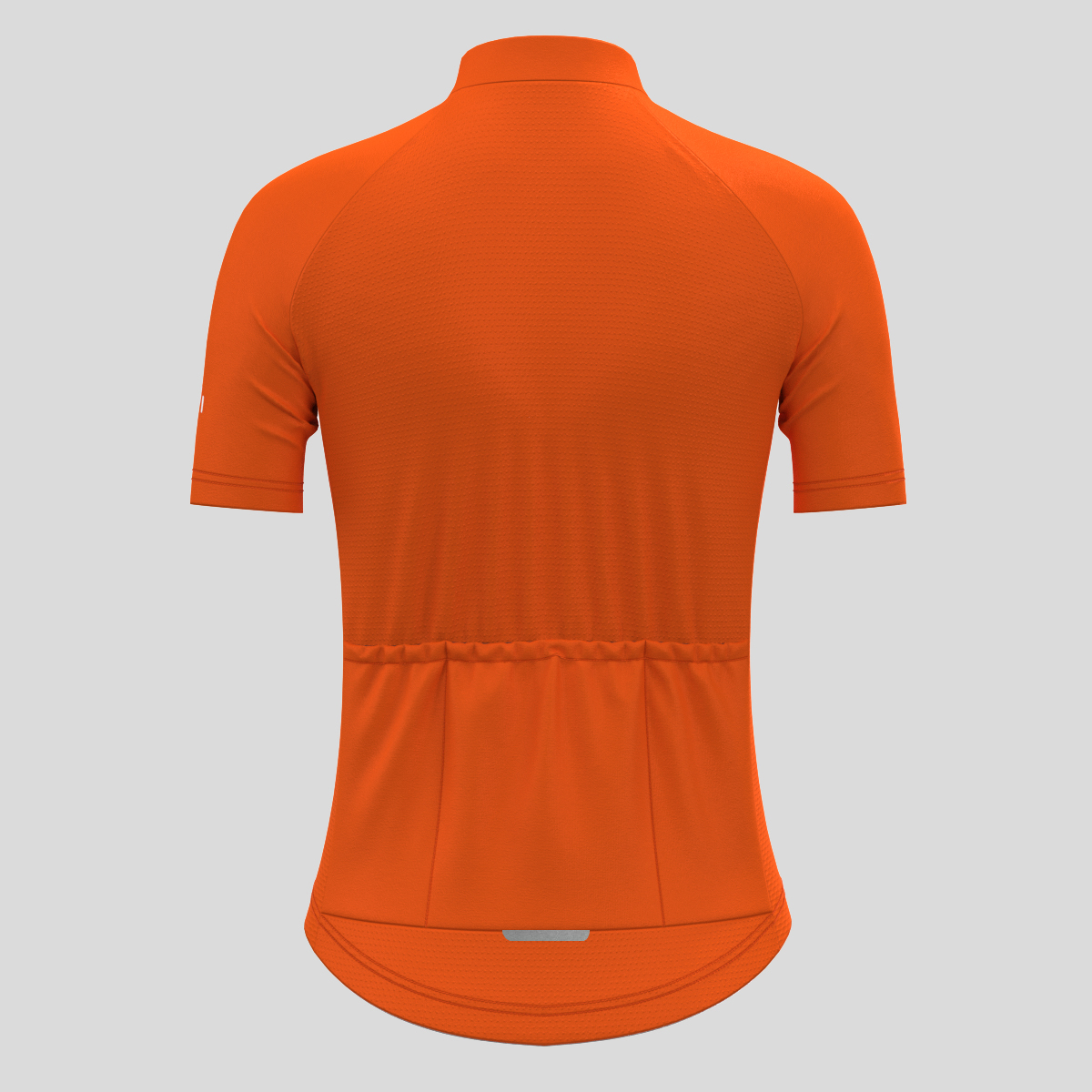 Minimal Solid Women's Cycling Jersey - Tangerine