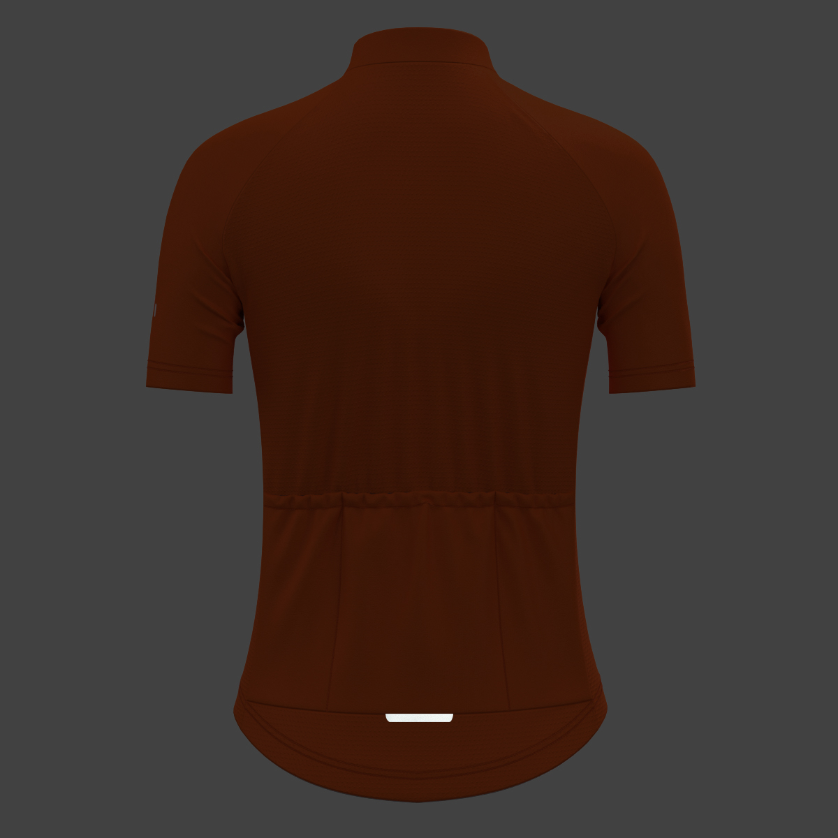 Minimal Solid Women's Cycling Jersey - Tangerine