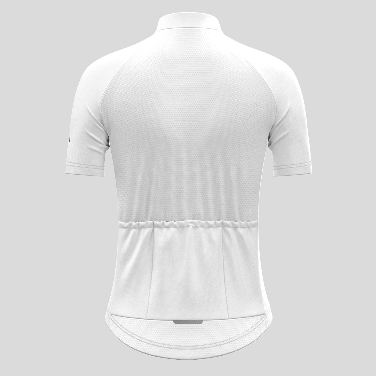 Minimal Solid Women's Cycling Jersey - White