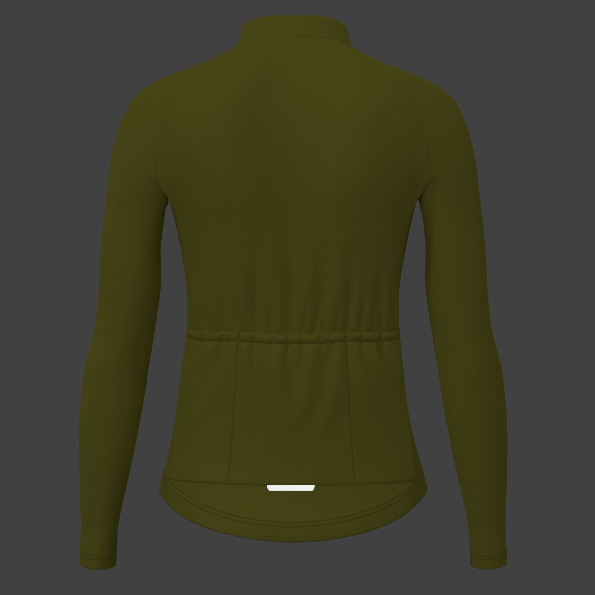 Women's Minimal Solid LS Cycling Jersey - Fern