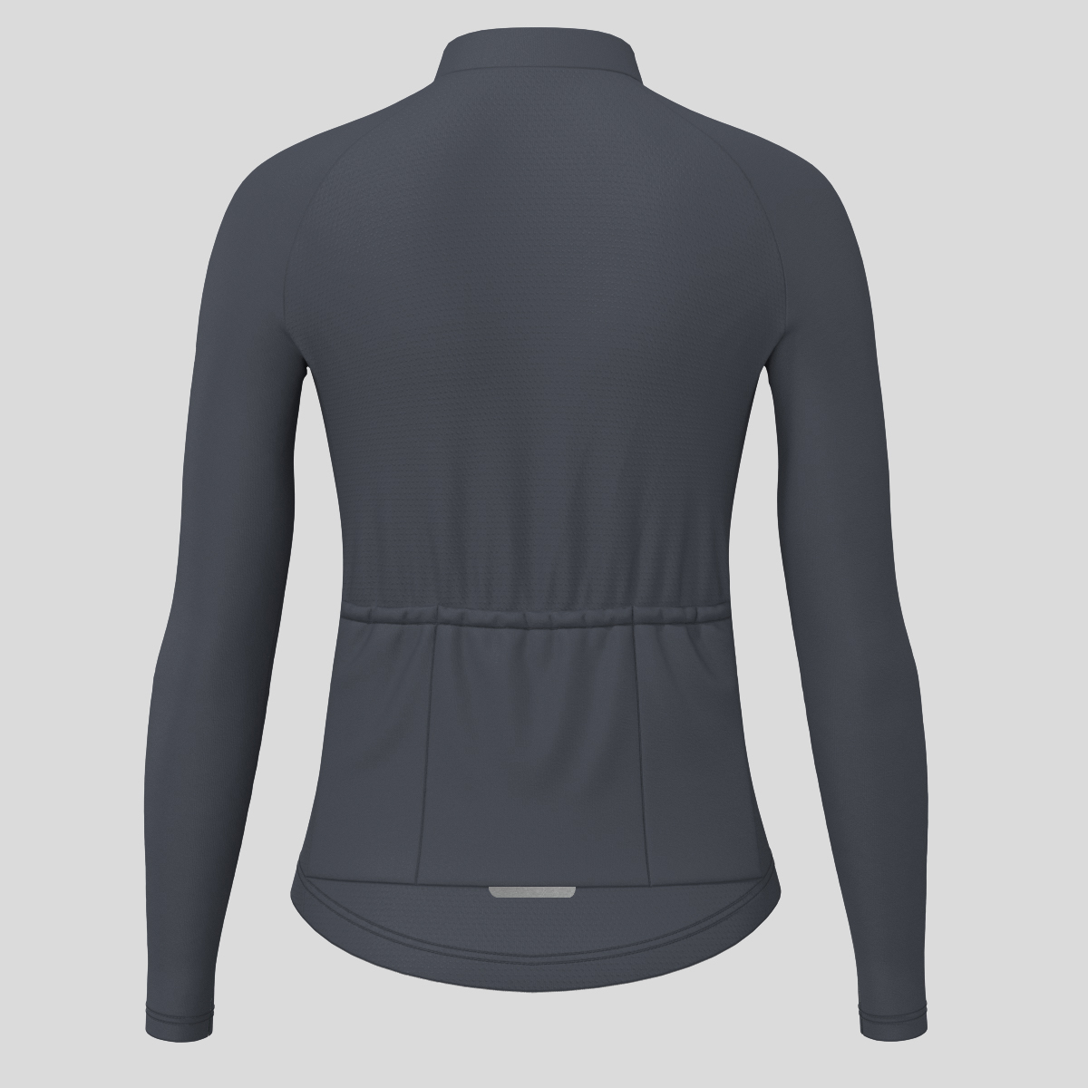 Women's Minimal Solid LS Cycling Jersey - Graphite