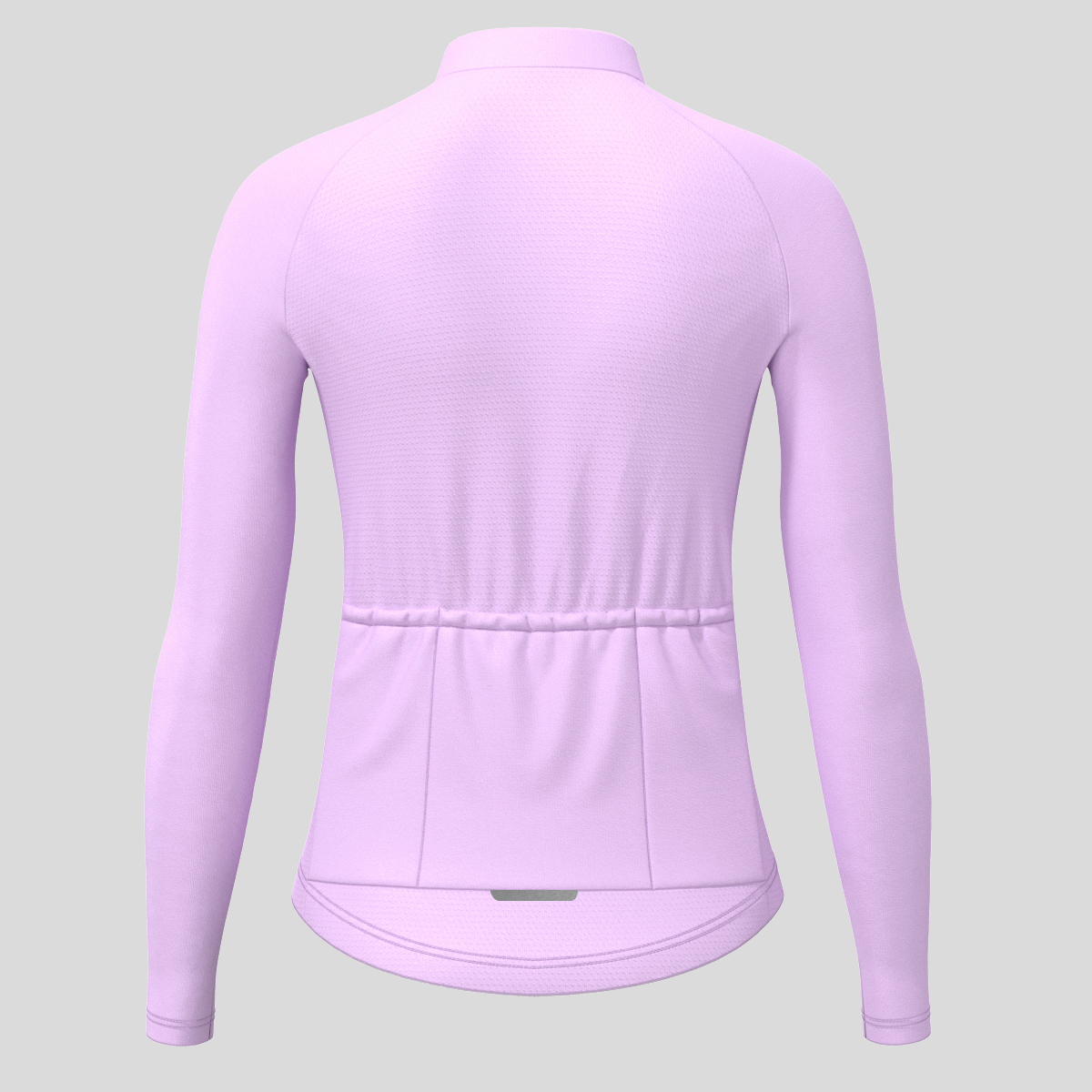 Women's Minimal Solid LS Cycling Jersey - Haze