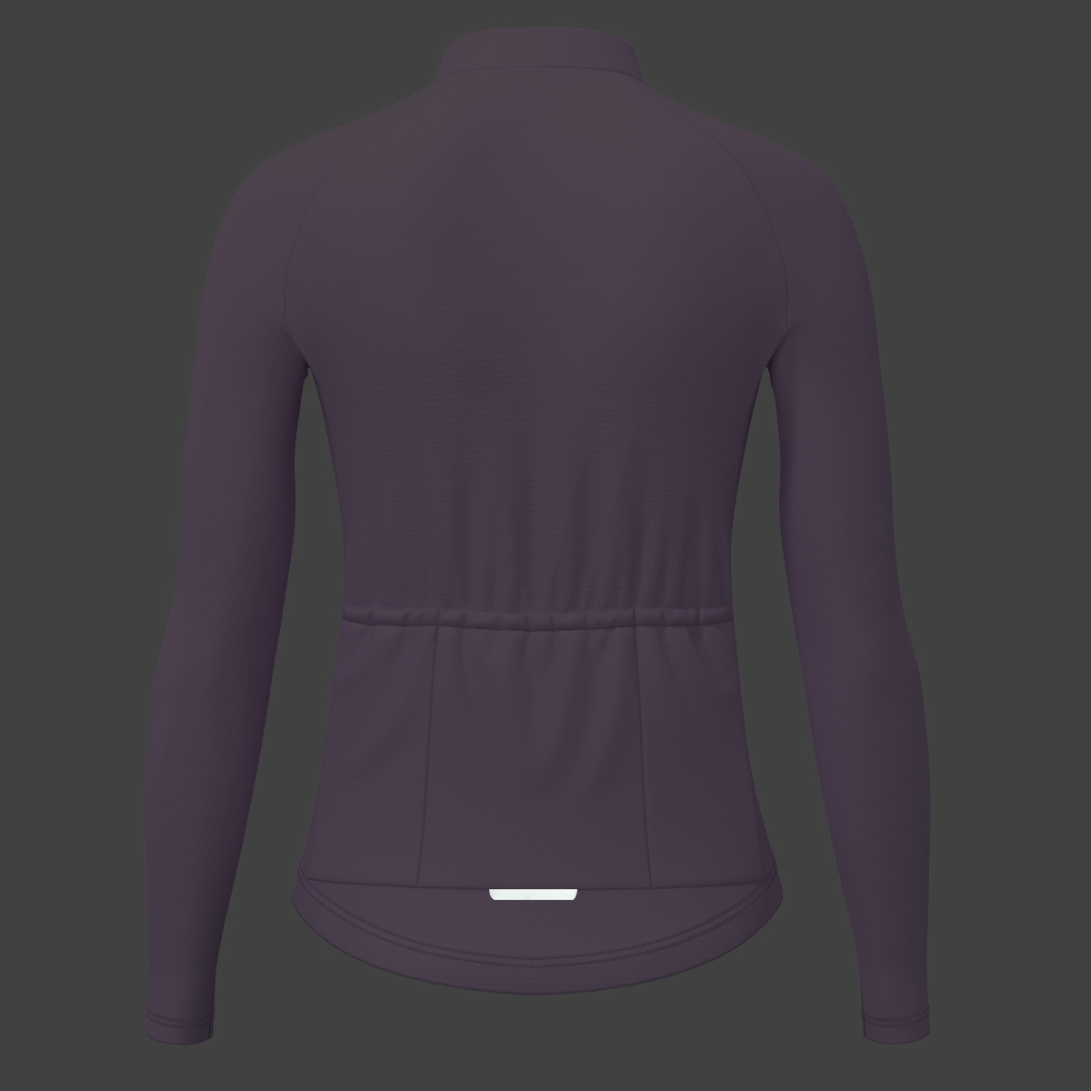 Women's Minimal Solid LS Cycling Jersey - Haze