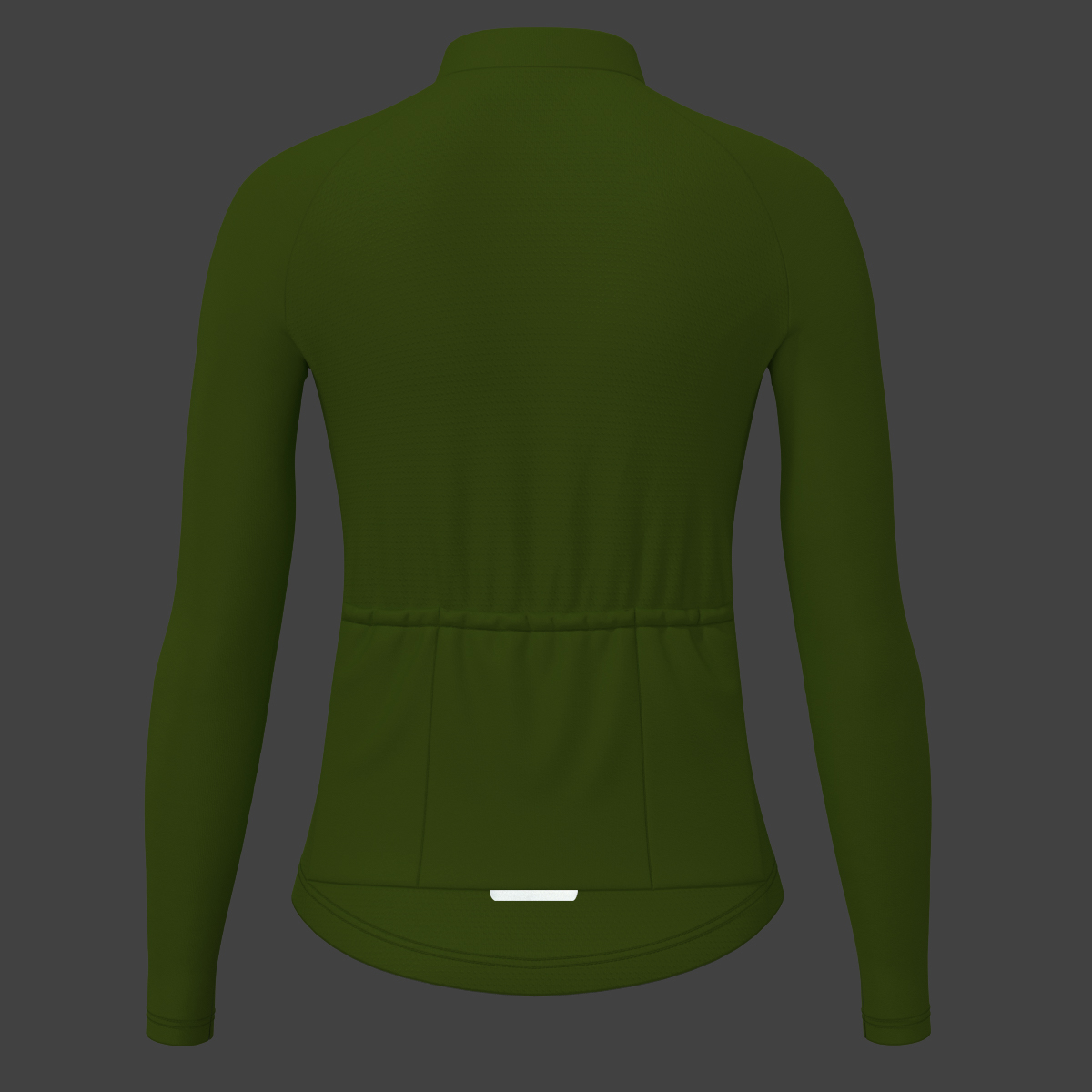 Women's Minimal Solid LS Cycling Jersey - Wasabi