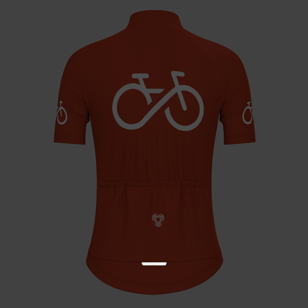 Ride Forever Women's Cycling Jersey - Brick