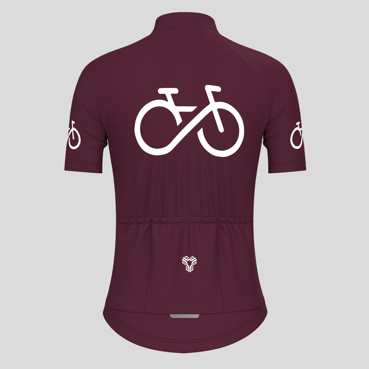 Ride Forever Women's Cycling Jersey - Burgundy