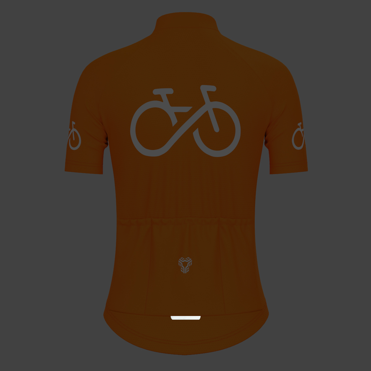 Ride Forever Women's Cycling Jersey - Orange