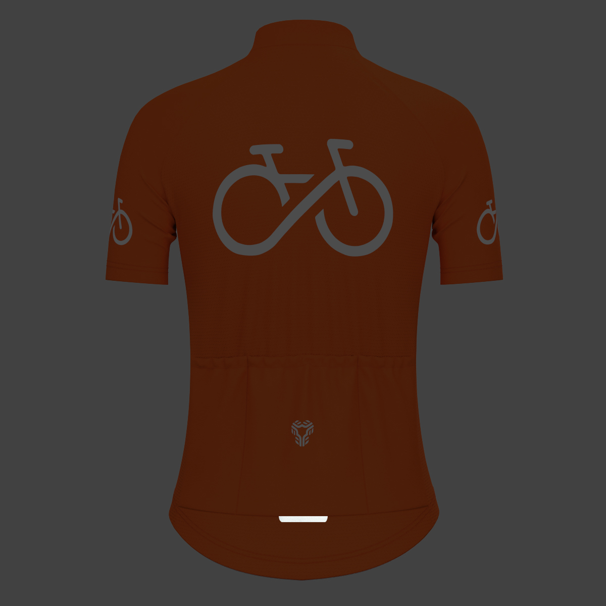 Ride Forever Women's Cycling Jersey - Tangerine