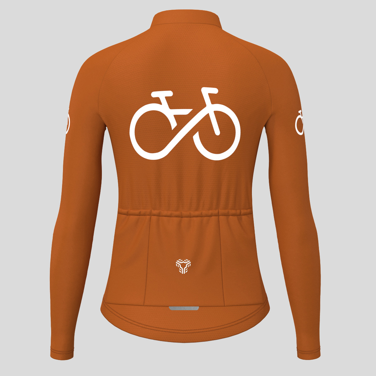 Bike Forever Women's LS Cycling Jersey - Caramel