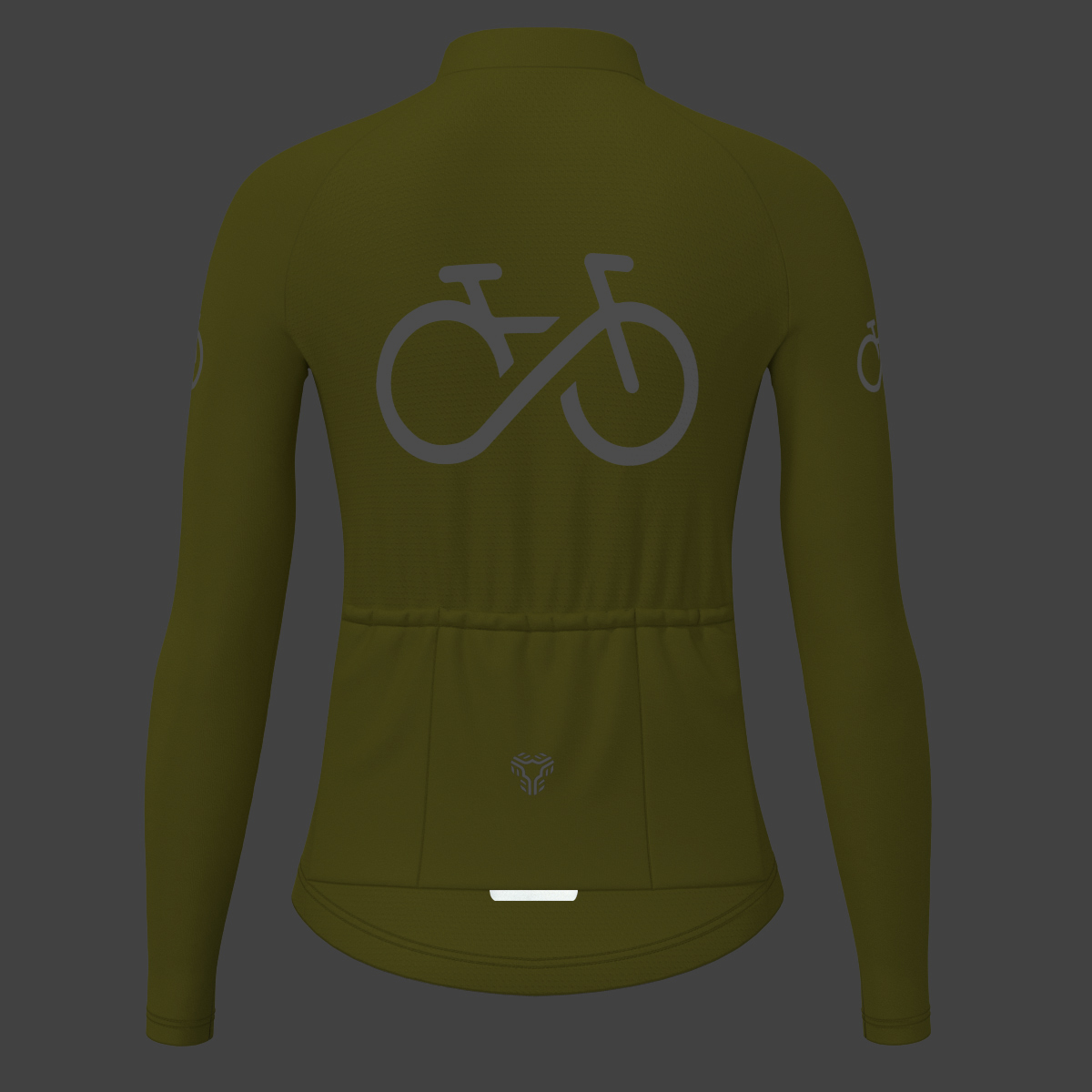 Ride Forever Women's LS Cycling Jersey - Fern