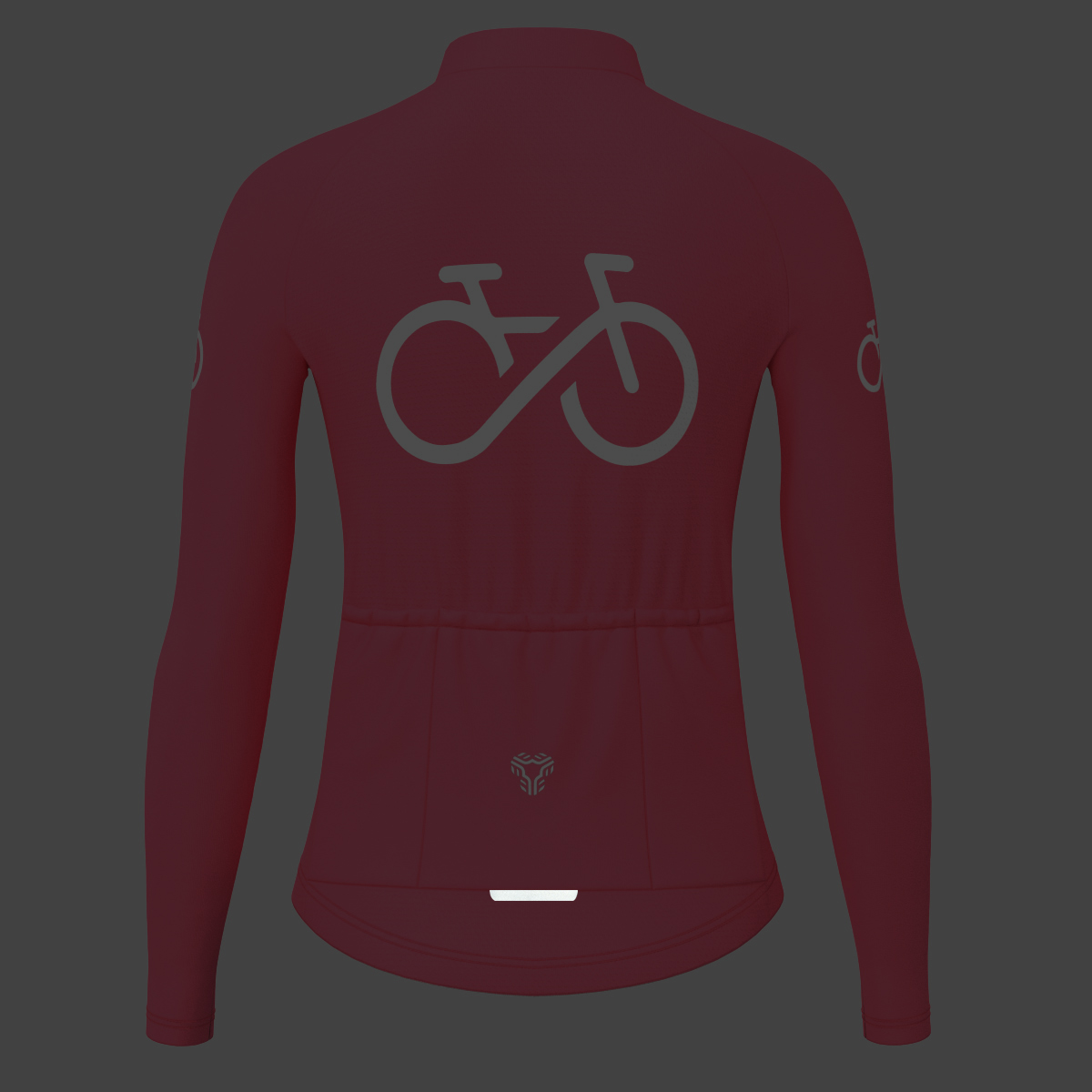Ride Forever Women's LS Cycling Jersey - Pink