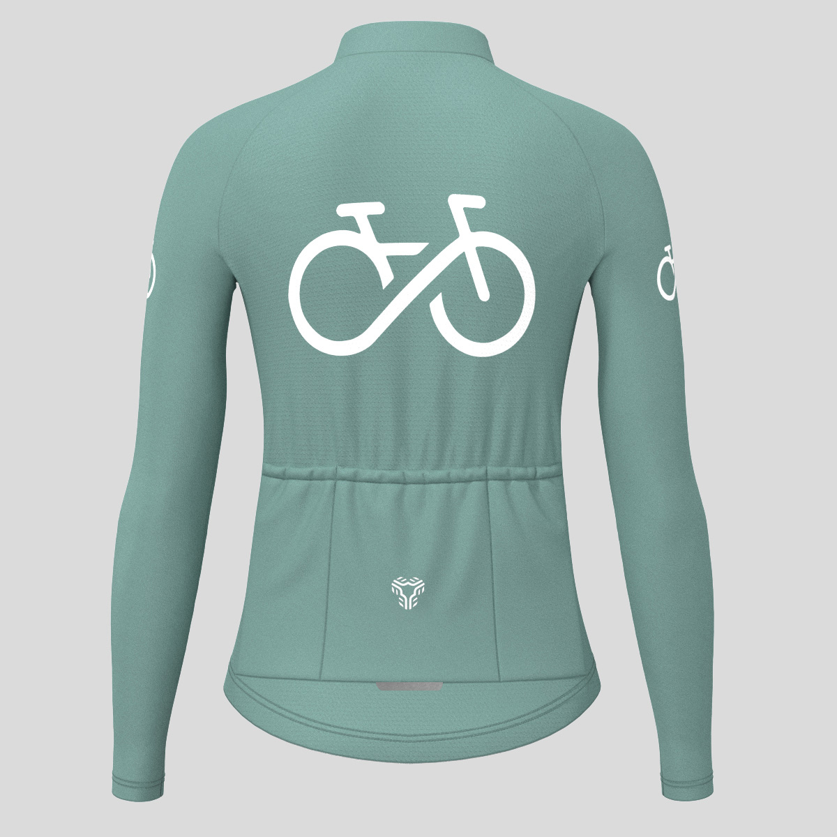 Ride Forever Women's LS Cycling Jersey - Sage