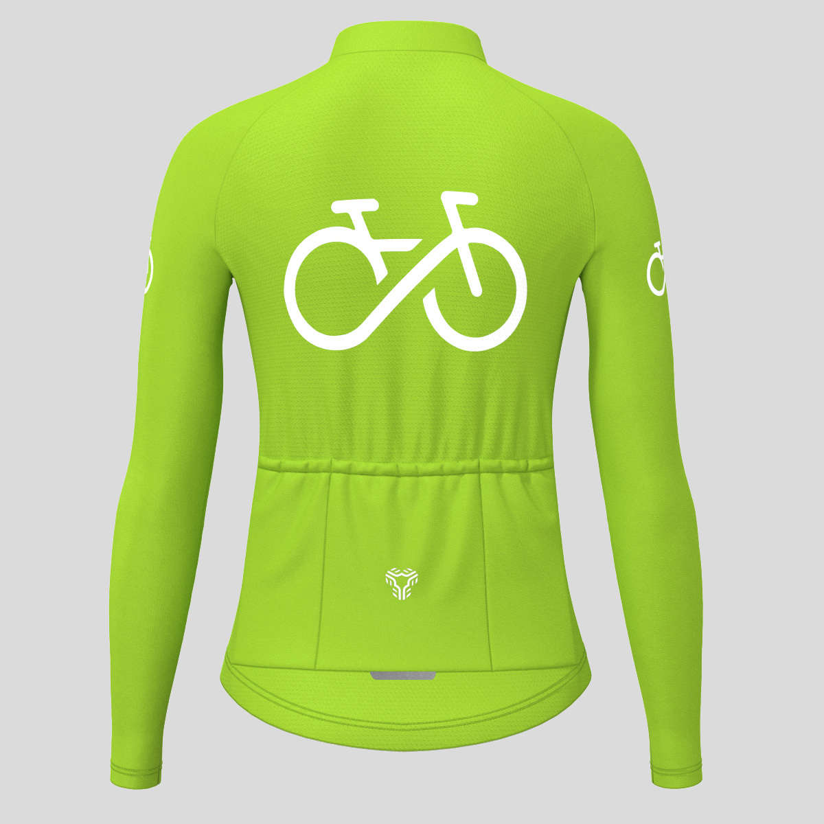 Ride Forever Women's LS Cycling Jersey - Wasabi