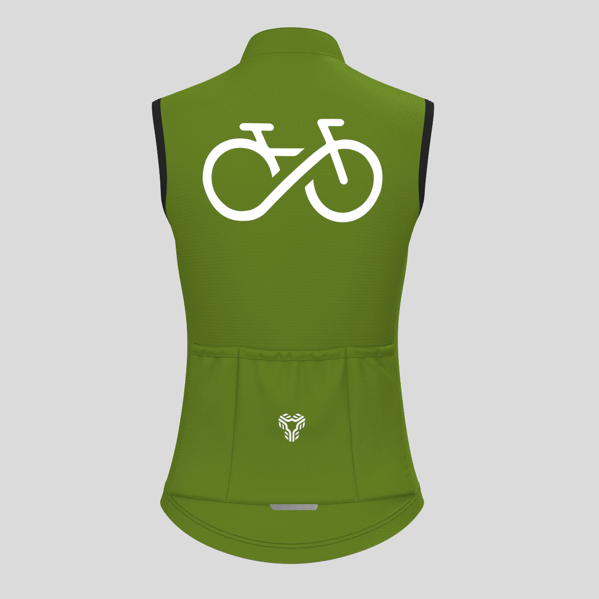 Women's Bike Forever Sleeveless Cycling Jersey - Forest